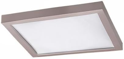 WAC Lighting, Square 5in LED Energy Star Flush Mount 3500K in Bronze