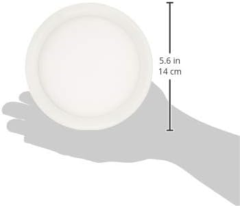 Juno Lighting JSF 5IN 07LM 30K 90CRI 120 FRPC WH LED Round 5-Inch Slim Form Flush Mount Ceiling Light, White