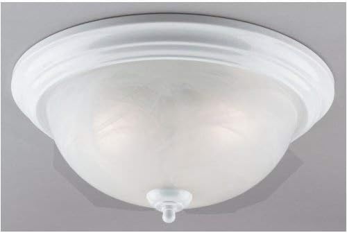 Westinghouse 3-Light Ceiling Fixture, White