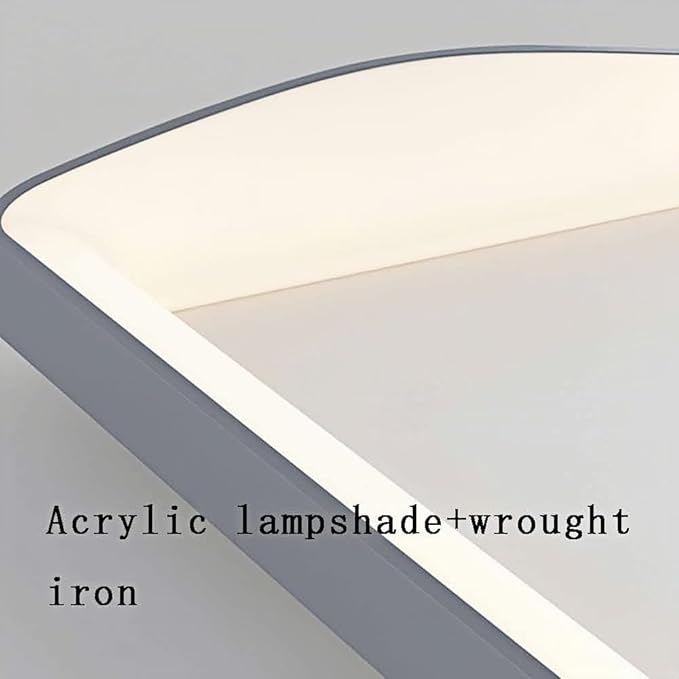 Minimalist LED Ceiling Light, Modern Living Room Flat Ceiling Lighting, Bedroom Close To Ceiling Lamp Fixtures, Creative Study Balcony Saving Ceiling Lights, For Kitchen Island Office Hallwa