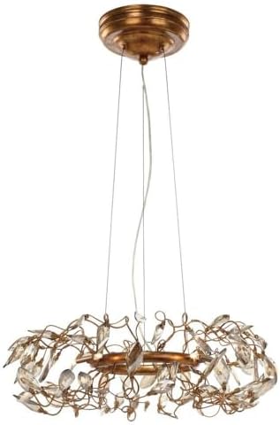 Maxim Crystal Garden-Six Light Pendant-18.25 Inches Wide by 6.75 inches high