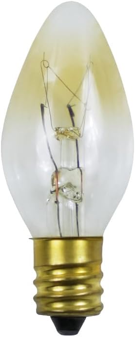 BOXCASA Night Lamp Base,360° Plug in Night Light Module Includes 2 Bulb,Warm Yellow,Great for Making Your Own DIY Decorative Night Lights,Stained Glass (Metal Clip,2 Pin Plug, White)
