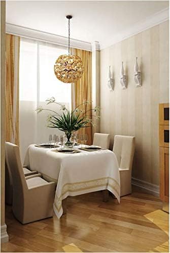 ET2 Fiori-8 Light Flush/Wall Mount in Leaf style-16.5 Inches Wide by 8.75 inches high