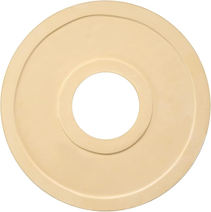 EIFHYT 2 Pack Moldeds PU Ceiling Medallions for Light Fixtures and Ceiling Fans, 12.5" OD x 4" ID x 1-3/8 "P White (Fits Canopies up to 5-1/2")