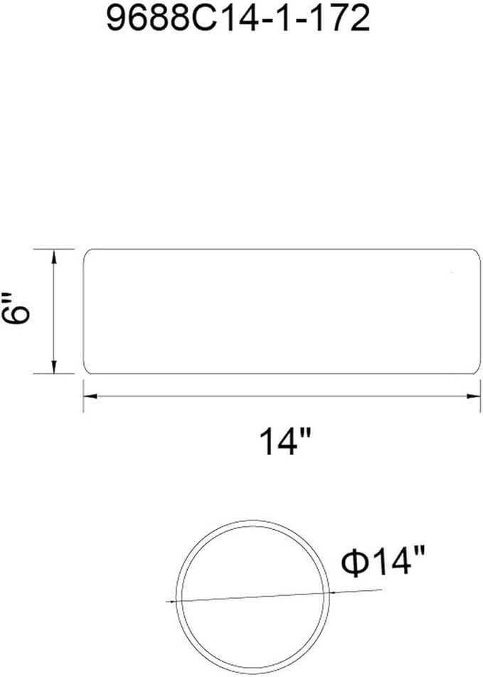 CWI Lighting 14" White Flush Mount Light for Hallway, Bedroom – 2-Light Drum Shade Design with E26 Bulb Base – LED Compatible, Soft Diffused Glow – BACL Certified