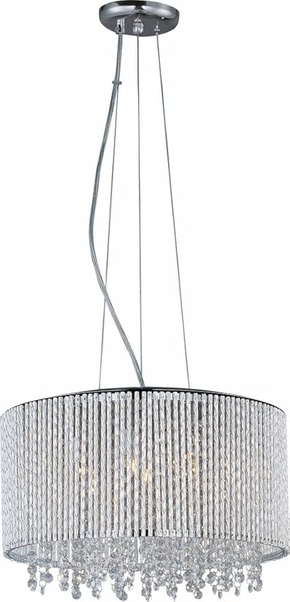 ET2 Spiral-7 Light Pendant in Mediterranean style-16.75 Inches Wide by 11.5 inches high