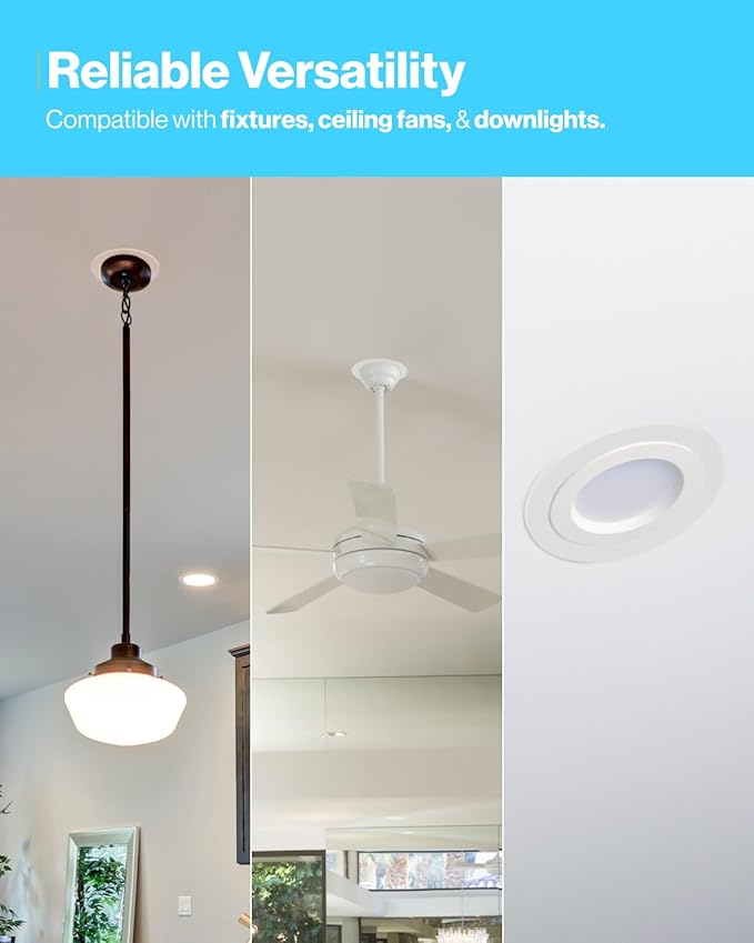 Sunco 24 Pack Goof Rings for 6 Inch Recessed Lights, Flush Mount White Can Light Trim Ring Cover, Outer Diameter 8.6 Inch, Inner Diameter 6.2 Inch, Paintable Surface, Matte Finish.