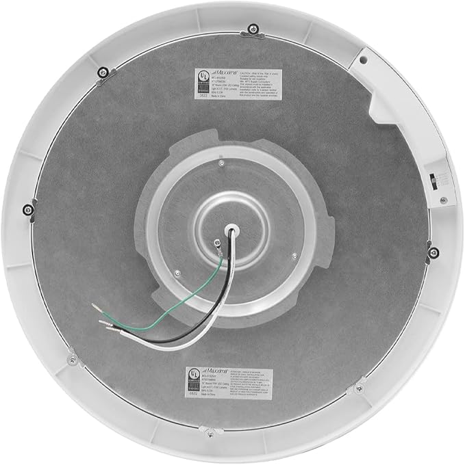 Maxxima 15 in. LED Flush Mount Ceiling Light Fixture, 2100 Lumens, 5 CCT 2700K-5000K, Round Color Selectable Panel Light, Dimmable