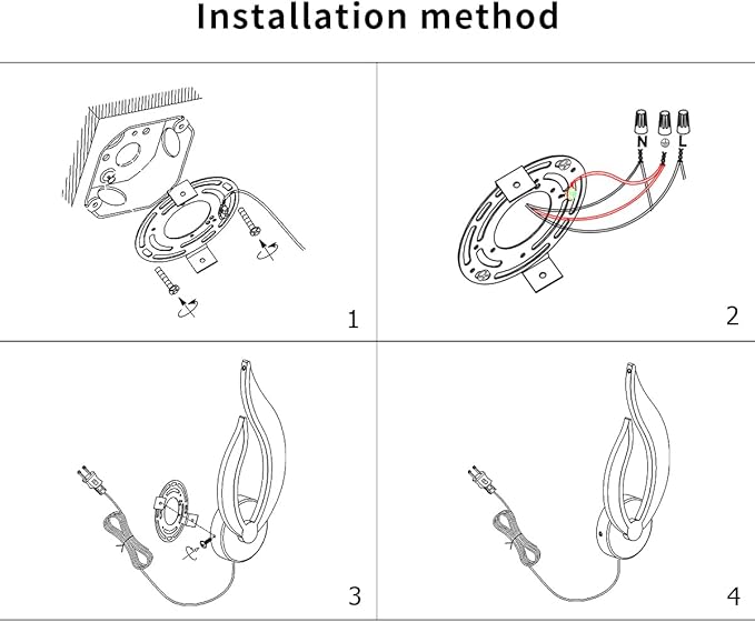 Modern LED Wall Lamps for Bedrooms Set of 2 Black Plug in Wall Light Fixtures 3000K 10Watt Wall Mounted Bedside Lamps 110V AC