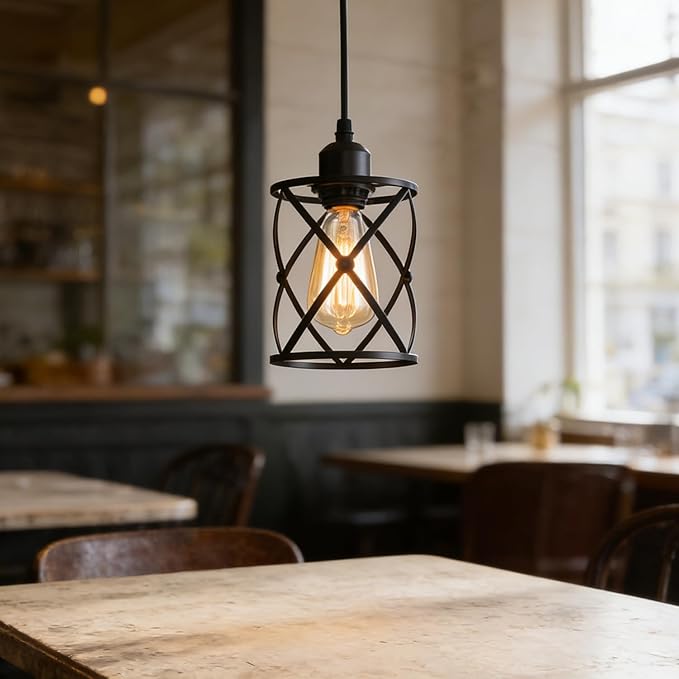 Farmhouse Pendant Lighting,Chandelier Industrial Pendant Light, Modern Kitchen Island Lights Fixtures Ceiling Hanging Dining Room Living Room