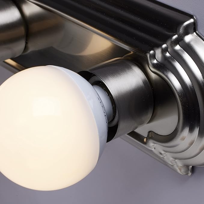 Nuvo Lighting 60/300 Transitional Three Light Vanity in Pwt, Nckl, B/S, Slvr. finish