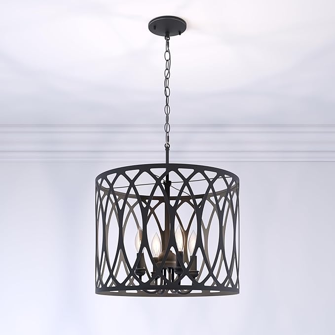 ML Lighting 4214-MB Traditional, Matte Black