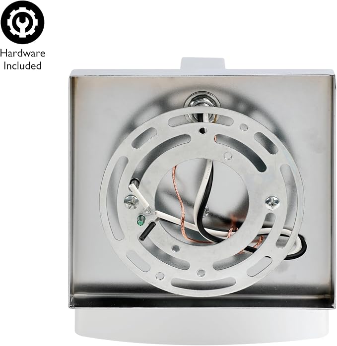 Design House Dove Creek Wall Light Sconce – Dimmable with Frosted Glass for Hallway, Bathroom, Foyer, Bedroom – Polished Chrome – Design House, 589663