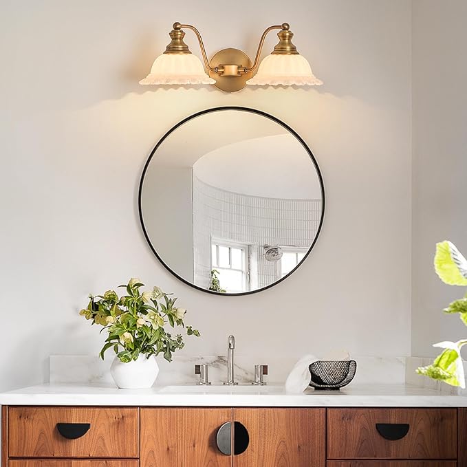 XIEDUN White 2 Light Vanity Light