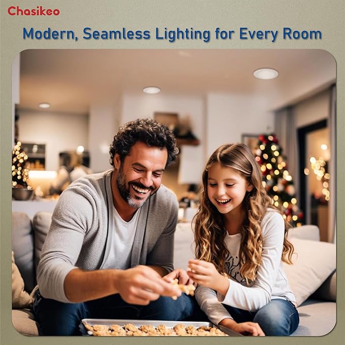 12 Pack 6 Inch LED Disk Lights, Dimmable Flush Mount Ceiling Disc Lights, 2700K/3000K/3500K/4000K/5000K 5CCT Selectable, 14.8W, 1150LM, UL/FCC/Energy Star, Installs with J-Box or Recessed Can