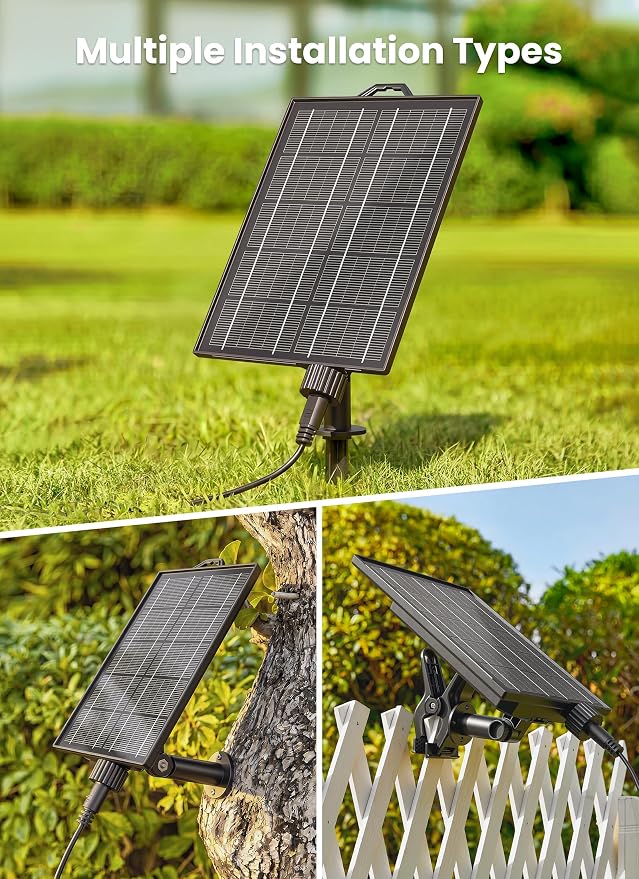 Brightown 75FT 36LED Solar String Lights Outdoor with Remote & USB Port, Shatterproof Bulbs, Dimmable & Timable, 3 Modes, Patio Lights with Mount Clips for Backyard Garden Decor - Last for 36+Hrs