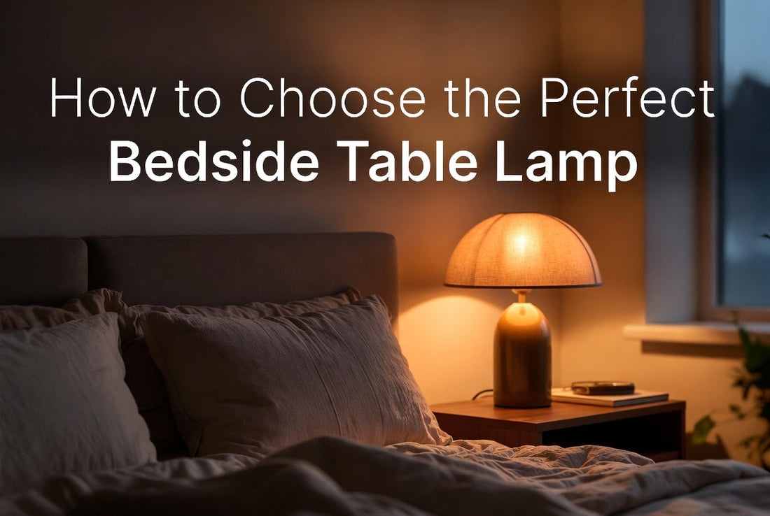 How to Choose the Perfect Bedside Table Lamp