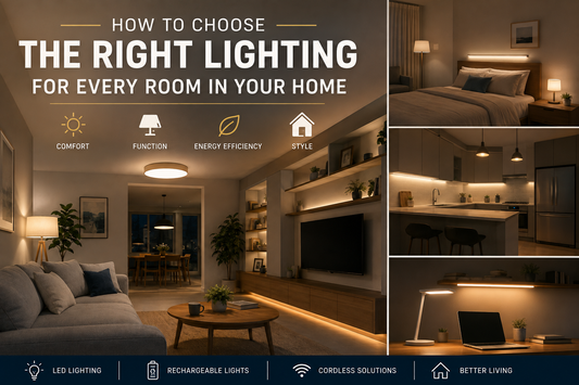 Guide to choosing the right home lighting for every room