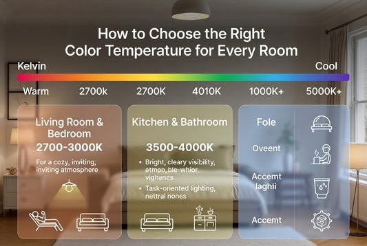 How to Choose the Right Color Temperature for Every Room