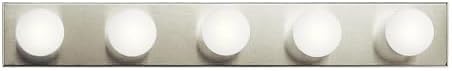 Kichler 625NI Five Light Linear Bath
