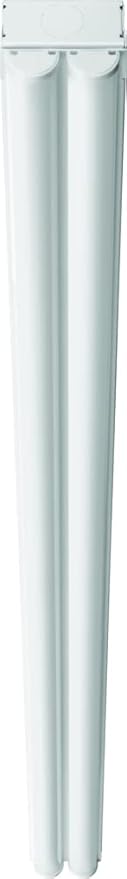 Lithonia Lighting 2 Light LED Strip Light, 4 Foot LED Ceiling Lighting Fixture, 4500 Lumens, 4000K, 80CRI, 35W, Kitchen and Garage Use (MNSL L48 2LL MVOLT 40K 80CRI M6)
