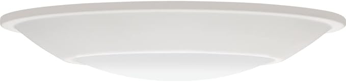 Juno JSBT 4-Inch SlimBasics Tapered Disk Downlight, Switchable, White (1 Pack)