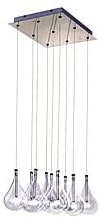 ET2 Larmes-9 Light Pendant in Modern style-14 Inches Wide by 8 inches high