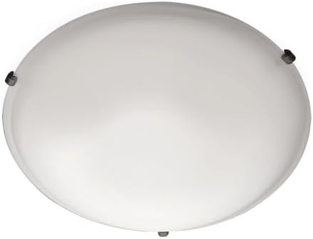Maxim Malaga-3 Light Flush Mount in Transitional style-16 Inches Wide by 4 inches high-Oil Rubbed Bronze Finish-Frosted Glass