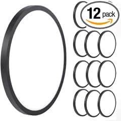 12Pack 12Inch 3200LM LED Flush Mount Ceiling Light,28W White 6000K,120V Slim Surface Mount Ceiling Light Fixture for Kitchen Bedroom Living Room