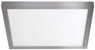 WAC Lighting, Square 11in LED Energy Star Flush Mount 3000K in Brushed Nickel