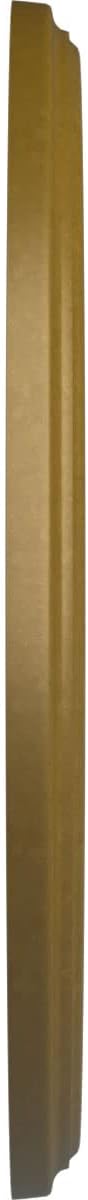 Ekena Millwork CM15BEGLS 15 3/4"OD X 3 7/8"ID X 3/4"P Berkshire Ceiling Medallion Fits Canopies Up to 7", Gold