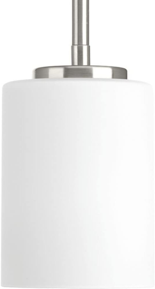 Progress Lighting P5170-09 Replay One-Light Mini-Pendant, Brushed Nickel