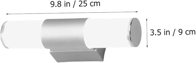 Modern Led Wall Light with High-Transmittance Shade Simple Design Home Lamp for Garden and Indoor Use Body Easy to Install