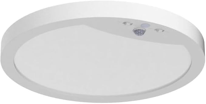 9Inch Motion Sensor Ceiling Light Hard-Wired, 20W Indoor Flush Mount LED Ceiling Light, 3000K 4000K 6000K 3CCT Adjustable for Closet Doorway Stairway Hallway, NOT Battery Operated