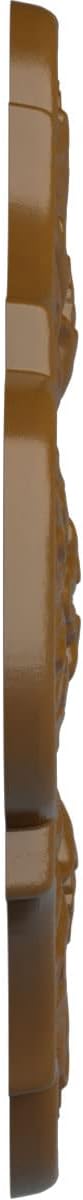 Ekena Millwork CM17PESTFDecorative Ceiling Medallions Modeled After Original Historical Patterns & Designs, Smokey Topaz