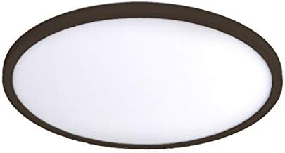 WAC Lighting, Round 15in LED Energy Star Flush Mount 3000K in Bronze