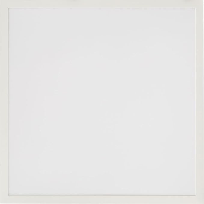 Lithonia Lighting CPX LED Flat Panel Light, 2Ftx2Ft LED Light Panel, Ceiling Lighting Fixture, 2500/3200/4000 Adjustable Lumens, 3500K/4000K/5000K Switchable CCT, Smooth Satin Lens, White (4-Pack)