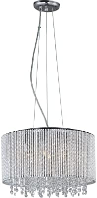 ET2 Spiral-7 Light Pendant in Mediterranean style-16.75 Inches Wide by 11.5 inches high