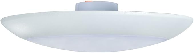 Topaz 6 Inch LED Surface Mount Disk Light, 11W 5CCT Selectable, 2700K,3000K,3500K,4000K,5000K, White