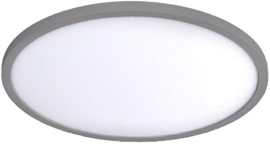 WAC Lighting, Round 15in LED Energy Star Flush Mount 3000K in Brushed Nickel