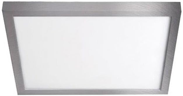 WAC Lighting, Square 11in LED Energy Star Flush Mount 3000K in Brushed Nickel