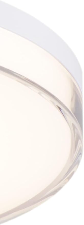 Minka Lavery 759-2-44-L Vantage LED Flush Mount, 1-Light, 25 Total Watts, 11-in H x 1.5-in W, White