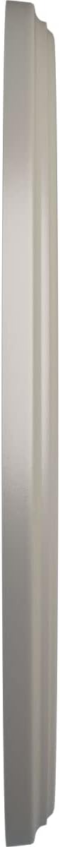 Ekena Millwork Berkshire Ceiling Medallion, Pearl White