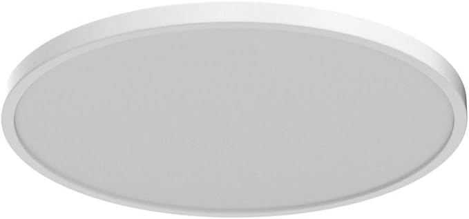 inShareplus LED Flush Mount Ceiling Light Fixture, 3200ML 4000k Natural White 12 Inch Flat Modern Ceiling Lighting, 24W(240W Equivalent), Used in Bedroom, Bathroom, Kitchen, Corridor, Etc