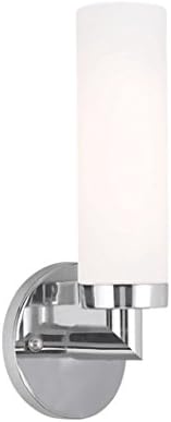 Livex Lighting 10103-05 Aero 1-Light Wall Sconce, Chrome