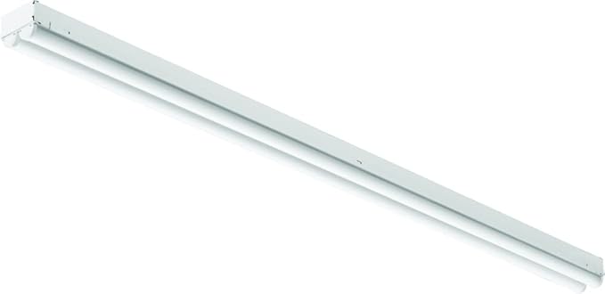 Lithonia Lighting 2 Light LED Strip Light, 4 Foot LED Ceiling Lighting Fixture, 4500 Lumens, 4000K, 80CRI, 35W, Kitchen and Garage Use (MNSL L48 2LL MVOLT 40K 80CRI M6)