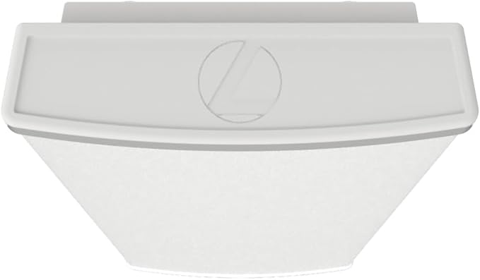 Lithonia Lighting TruWrap 4 Foot LED Ceiling Light Fixture, Low-Profile Wraparound LED Shop Light, Adjustable Lumens, Selectable Warm White/Cool White/Daylight Color, Curved Diffuser, Narrow Width