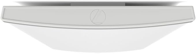 Lithonia Lighting TruWrap 4 Foot LED Ceiling Light Fixture, Low-Profile Wraparound LED Shop Light, Adjustable Lumens, Selectable Warm White/Cool White/Daylight Color, Curved Diffuser, Wide Width