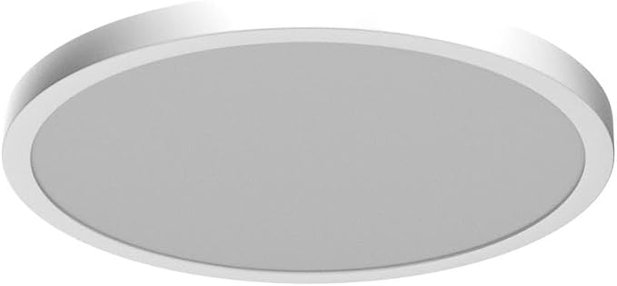 12 Inch LED Flush Mount Ceiling Light Fixture, 5000K Daylight White, 24W(240W Equivalent), 3200LM, Slim Modern Ceiling Lamp, Flat Round Ceiling Lighting for Bedroom Hallway Kitchen