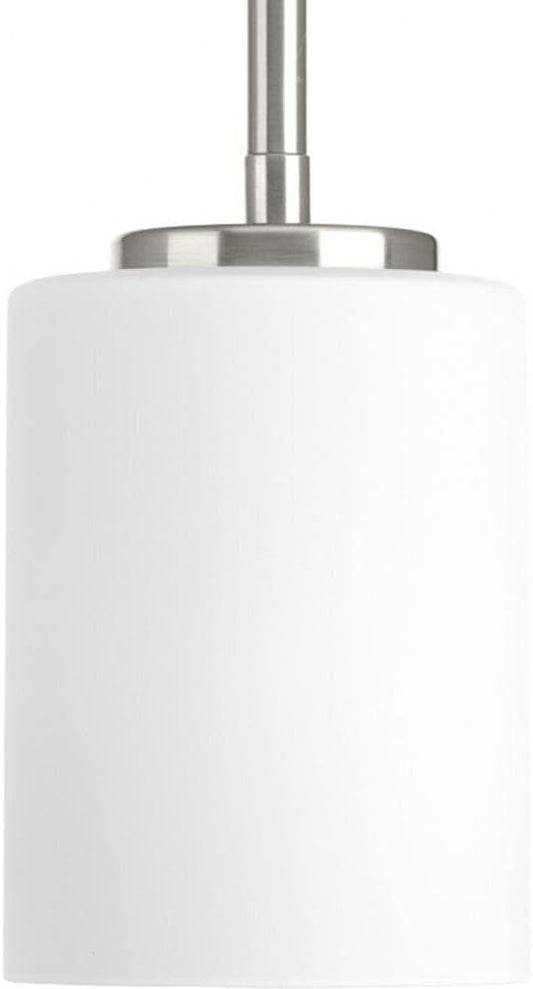Progress Lighting P5170-09 Replay One-Light Mini-Pendant, Brushed Nickel
